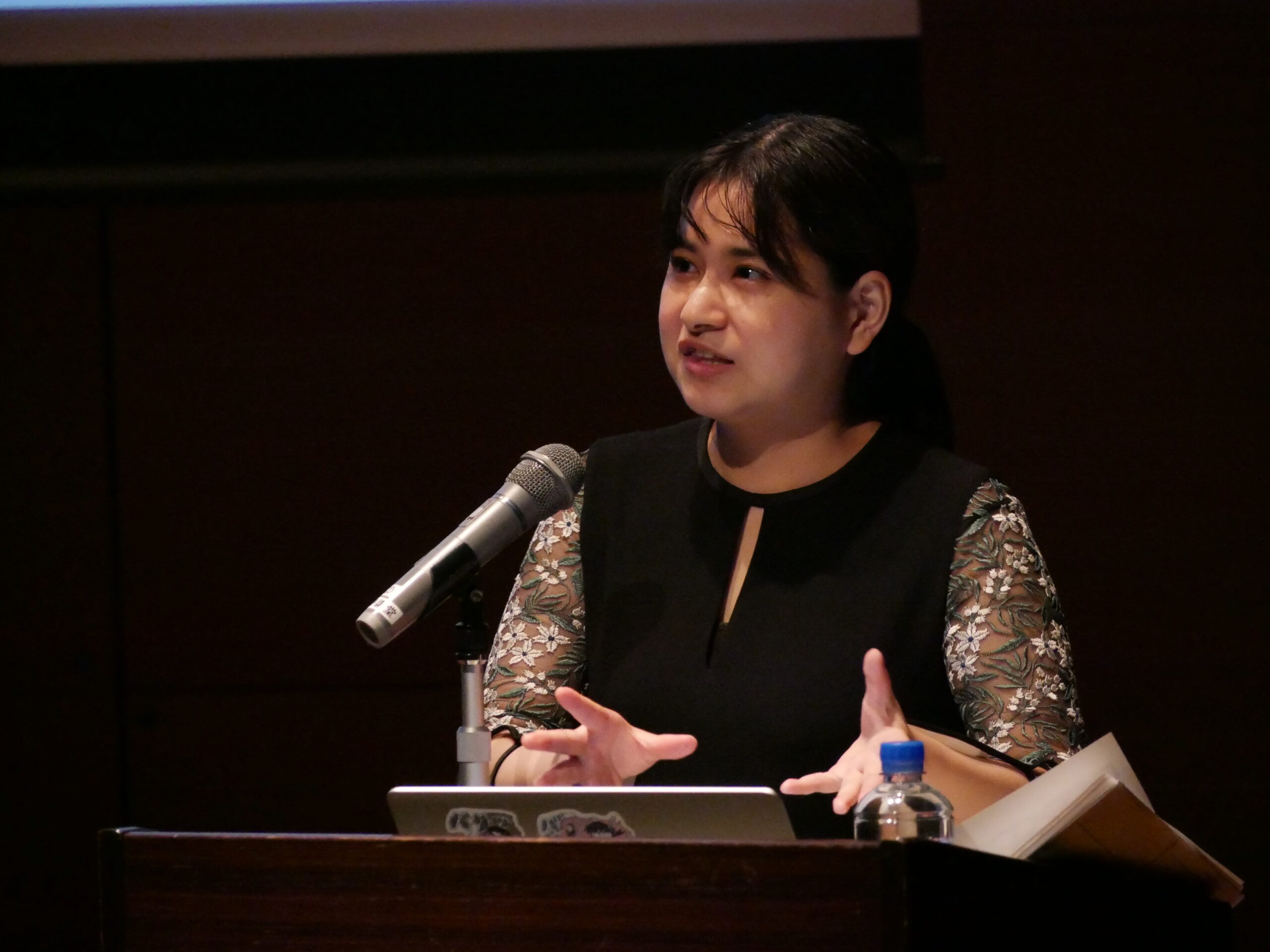 自身の歩みを振り返る蝉谷めぐ実さん